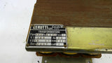 CERUTTI 65733 3Phase 60Hz .240 KVA Transformer 480 Pri 18 15 sec volts