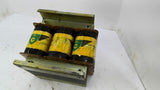 CERUTTI 65733 3Phase 60Hz .240 KVA Transformer 480 Pri 18 15 sec volts