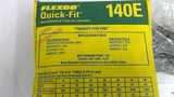 Flexco Quick-Fit 140E Preassembled HD Steel Belt Fastners Lot Of 25
