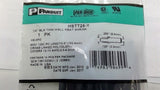 Panduit HSTT25-Y 1/4" Black Thin Wall Heat Shrink Lot Of 28