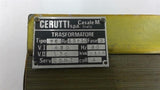 Cerutti TE 65730 Transformer 480 Volts 60 HZ 3 Phase 0114 Kva