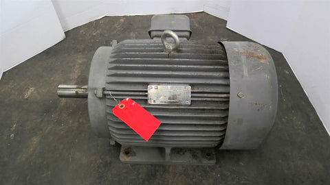 Toshiba 20 HP AC Motor 1800 RPM 4P 3 Phase 256T 460V TEFC 60 HZ