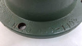 Hytrol 4A Gear Reducer Right Hand 40:1 Ratio Output Shaft 2"L 1"OD Input 1 3/4"