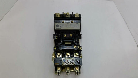 Allen Bradley 509-DOB-XX Starter Size 3 27 Amp 600 Vac 3 Pole 115-120V Coil