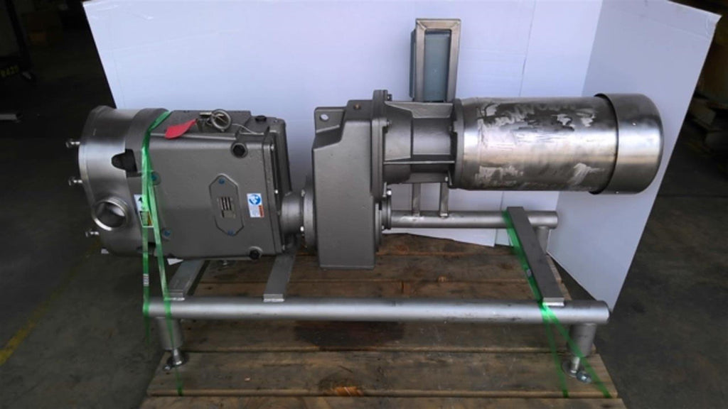 Waukesha Cherry-Burrell 018U2 SPX Positive Displacement Pump 10 HP 230/460 Volt