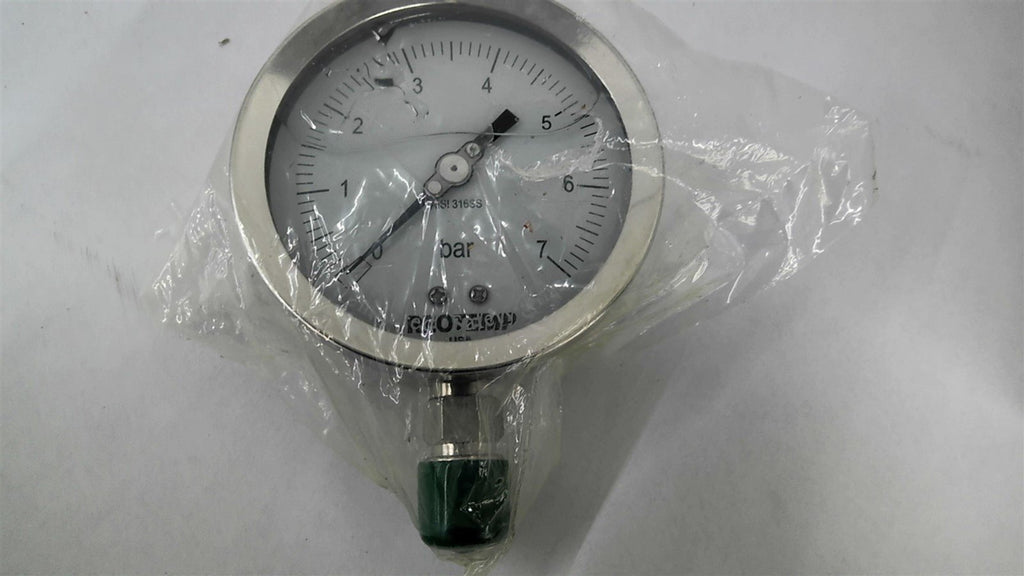 REOTEMP 100 PSI AISI 316SS bar Gauge