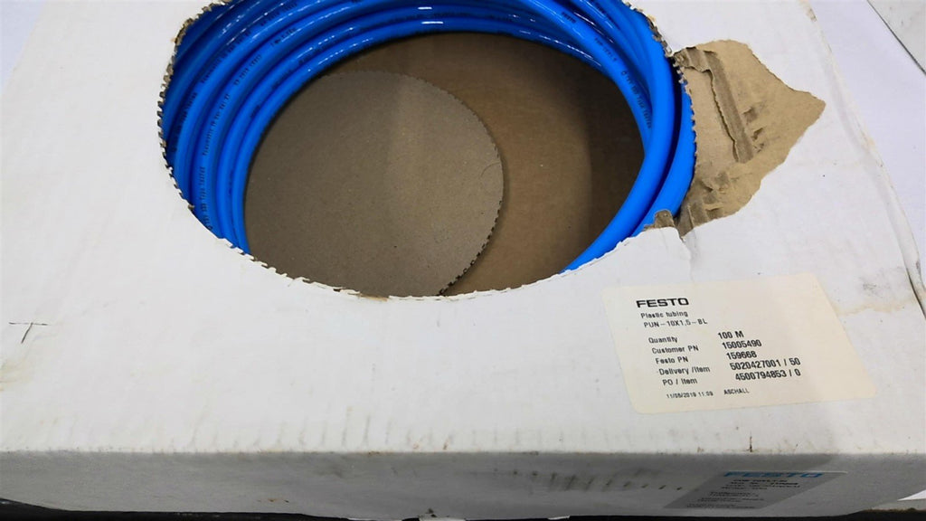 FESTO PUN-10X1,5-BL Plastic Tubing 100M