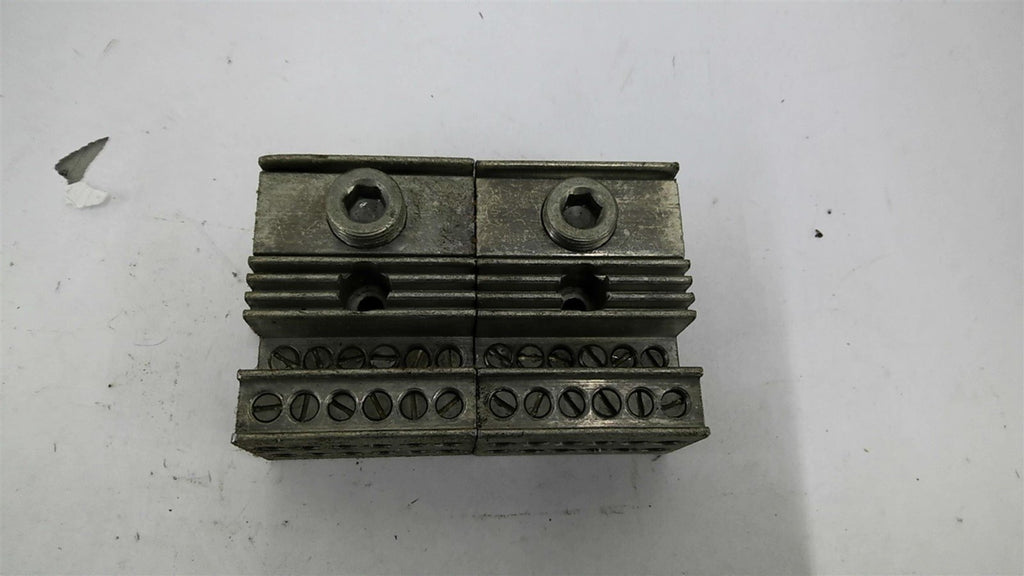 500MCM-4 CU7AL 97725 Block 500MCM-4 CU7AL Lot Of 2