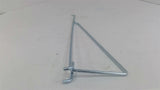 Hindley SB-161H Zinc Plated Shelf Brackets For 1/4" Perforated Boards Lot Of 10