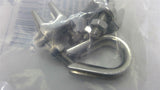 Suncor Stainless C0122-MC05 Wire Rope & Thimble Kit Lot Of 4