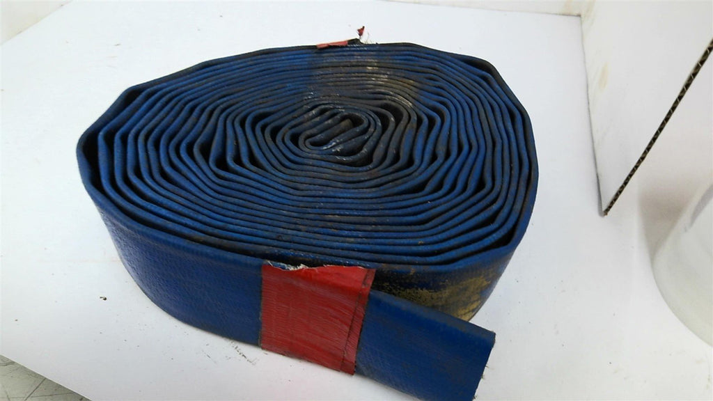 25' Long 2" Flat Discharge Hose