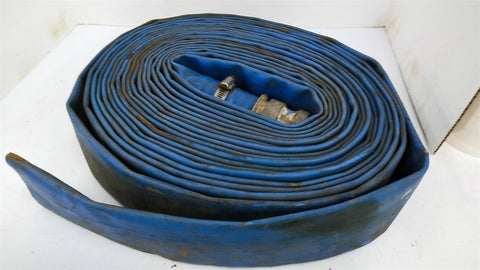 35' Long 1 3/4" Flex Discharge Hose
