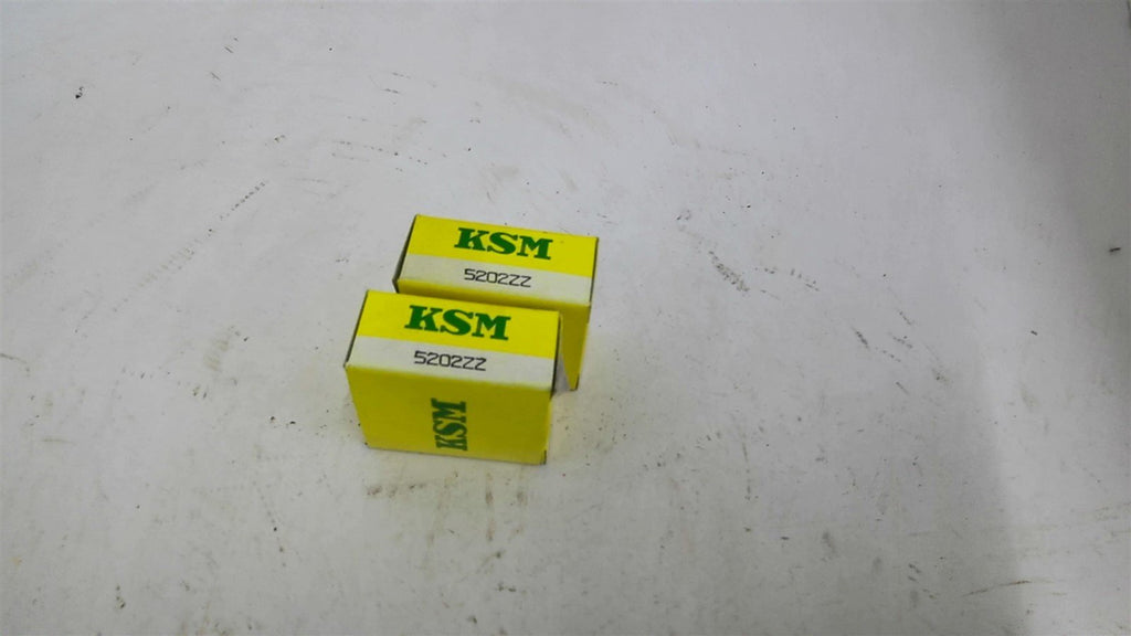 KSM 5202ZZ Bearing Lot Of 2