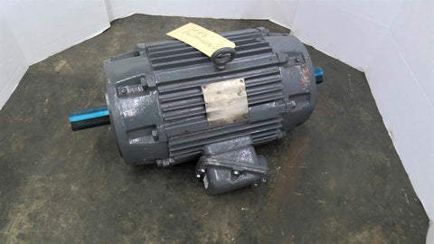 Louis Allis 2133267M003 3 HP AC Motor 880 RPM 8P 3 Phase 256TC 230/460 V TE 60HZ