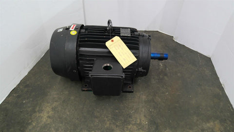 Ingersoll Rand 32037665 20 HP AC Motor 1800 RPM 4P 3 Phase 256T 230/460 V TEFC