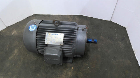 Leeson 150167-60 10 HP AC Motor 1800 RPM 4P 3 Phase 215TC 208-230/460 V TEFC