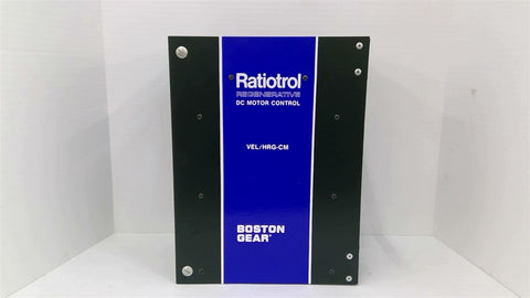 Boston Gear VEHRG100 Ratiotrol Regenerative DC Motor Control