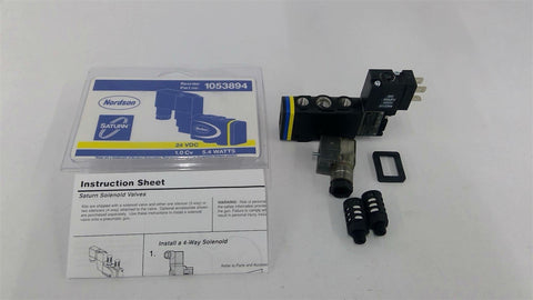 Nordson 1053894 Saturn Solenoid Valve 24 VDC