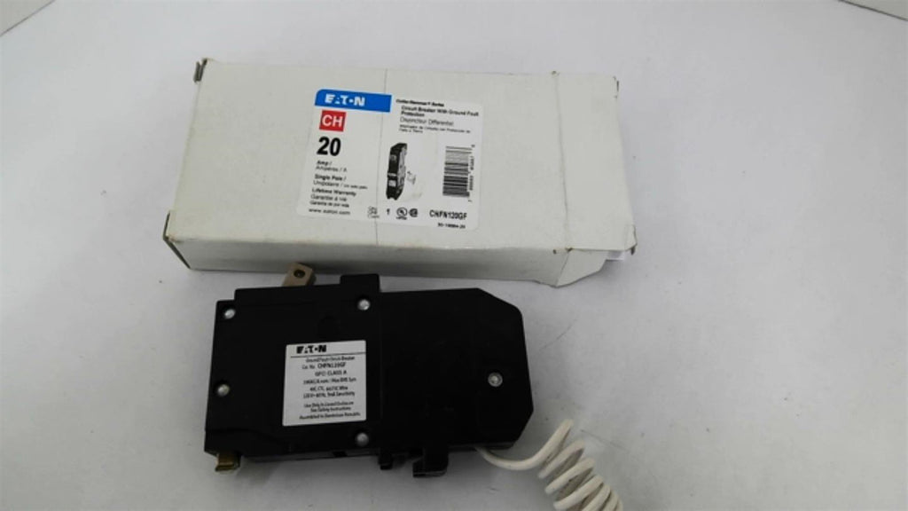 Eaton CHFN120GF Ground Fault Circuit Breaker 20 Amp
