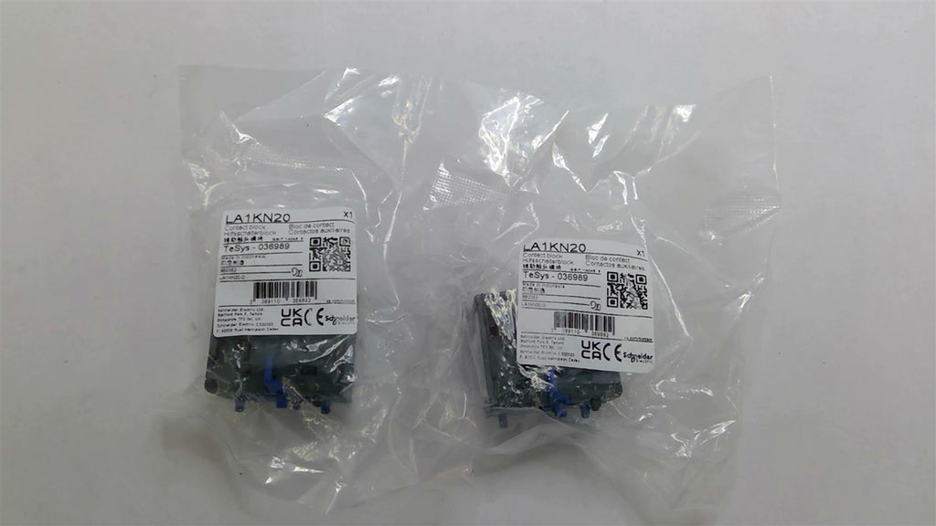 Schneider LA1KN20 Contactor Block Lot Of 2