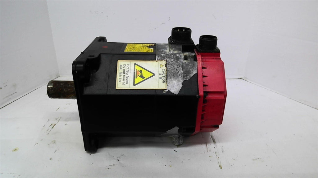 Fanuc A06B-0143-B075 2.8 KW Servo Motor 3000 RPM 155 V 200 HZ