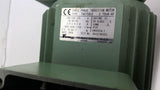 Tsubaki TA075BCE .75 KW 1:15 Ratio AC Hypoid Gear Motor 4P 3 Phase 200-220 V