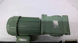Tsubaki TA075BCE .75 KW 1:15 Ratio AC Hypoid Gear Motor 4P 3 Phase 200-220 V