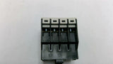 Eaton XTCXFAC40 Auxiliary Contactor Block 4 Pole Lot Of 2