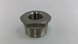 1 1/4X3/4 Stainless Steel Hex Bushing Lot Of 4