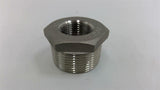 1 1/4X3/4 Stainless Steel Hex Bushing Lot Of 4