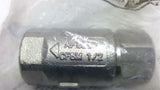 Apollo Valves 62-103-01 SS Ball-Cone Check Valve CF8M 1/2"