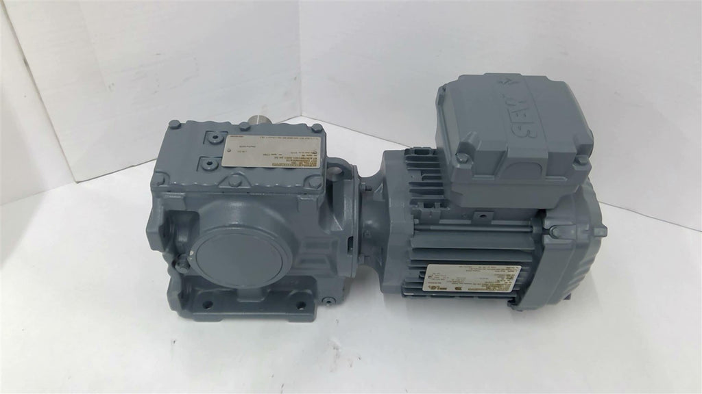 SEW S57 DRN80MK4/IS Gearmotor 3/4 HP 230/400 Volts 38.23 Ratio