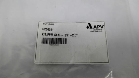 APV H206261 KIT,FPM SEAL- SV1-2.5"