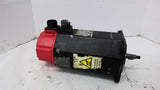 GE Fanuc A06B-1028-B076#7000 0.4 KW Servo Motor 3000 RPM 3 Phase 114 Volt 200 HZ