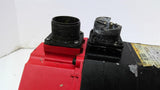 GE Fanuc A06B-1028-B076#7000 0.4 KW Servo Motor 3000 RPM 3 Phase 114 Volt 200 HZ