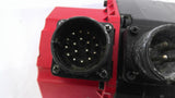 GE Fanuc A06B-1028-B076#7000 0.4 KW Servo Motor 3000 RPM 3 Phase 114 Volt 200 HZ
