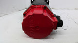 GE Fanuc A06B-1028-B076#7000 0.4 KW Servo Motor 3000 RPM 3 Phase 114 Volt 200 HZ