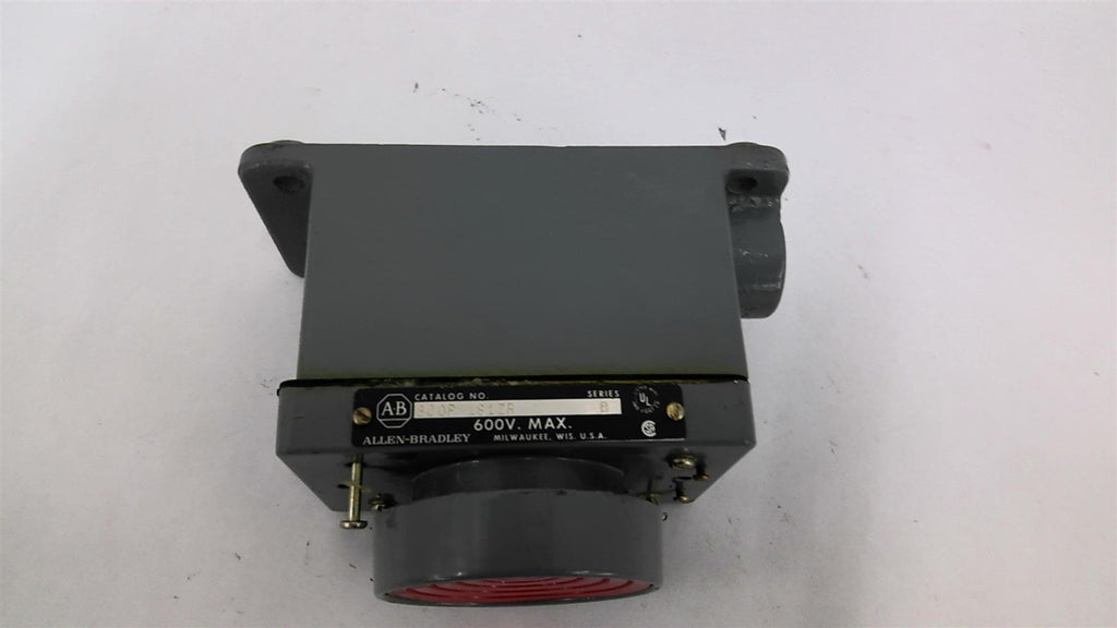 Allen Bradley 800P-1S1ZR Palm Operated Pushbutton