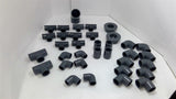 Ipex Spears Schedule 80 Fittings Lot Of 30 Assorted Pieces