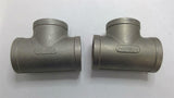 MB-304 1 1/4" Elbow with 1 1/4 Tee Pipe Fittings Lot Of 8 Assorted Pieces