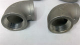 MB-304 1 1/4" Elbow with 1 1/4 Tee Pipe Fittings Lot Of 8 Assorted Pieces