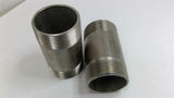Assorted Lot Of Stainless Steel Pipe Nipples Lot Of 9