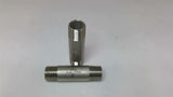 Assorted Lot Of Stainless Steel Pipe Nipples Lot Of 9