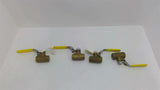Apollo 1/4" Brass Ball Valve 600 CWP Lot Of 4