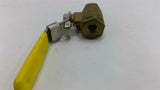 Apollo 1/4" Brass Ball Valve 600 CWP Lot Of 4