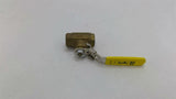 Apollo 1/4" Brass Ball Valve 600 CWP Lot Of 4