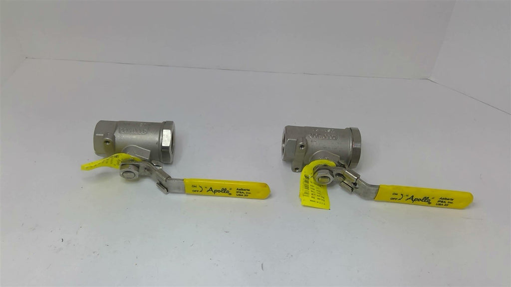 Apollo CF8M 3/4" Ball Valve 2000 WOG Lot Of 2