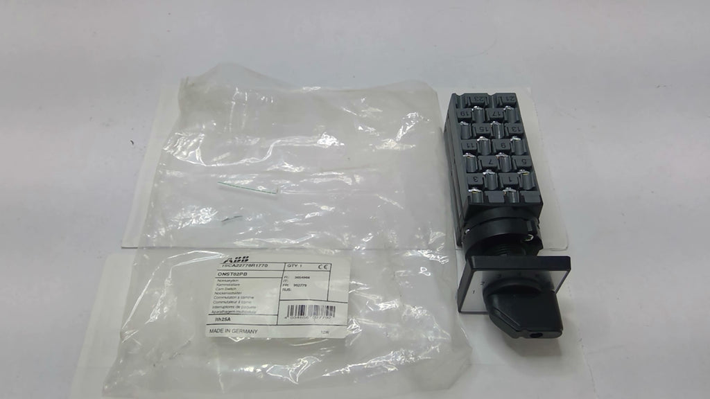 ABB ONST62PB Cam Switch 6 Step 25 Amp