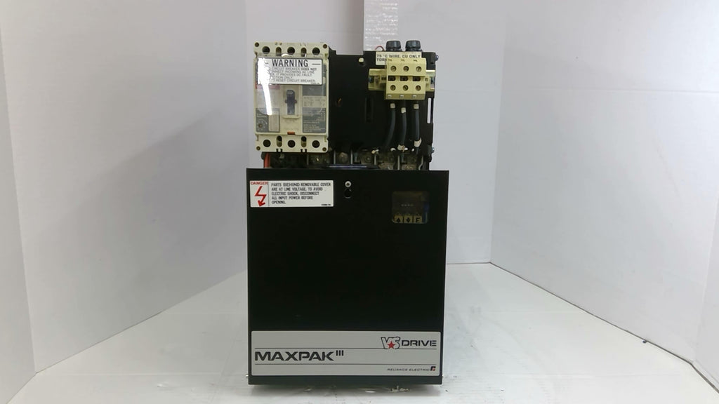 Reliance 72GV40185V001-XR MAXPak III VS Drive 40 HP 3 Ph