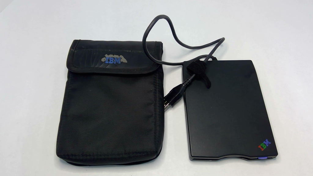 IBM MPF82E USB Portable Diskette Drive With Case